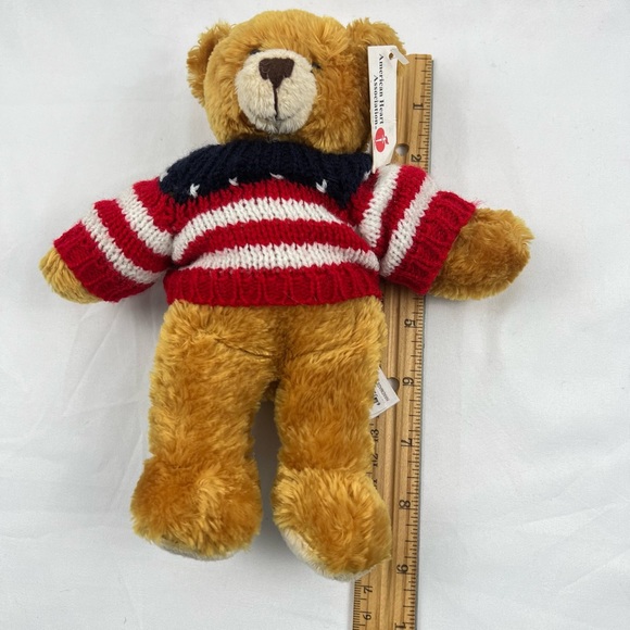 Plushland Adorable Stuffed Teddy Bear American Heart Association - Picture 7 of 8
